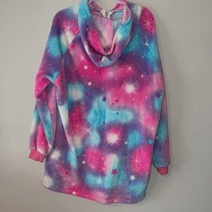 Blanket Hoodie Oversized Sweatshirt Blanket for Kids Girls